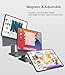 KU XIU Foldable Magnetic Stand Only for iPad Pro 13 M4 2024, Premium Aluminum Alloy Tablet Stand for Desk, 360° Rotating Adjustable Tablet Holder Mount for iPad Pro 13 inch M4 for Working & Drawing