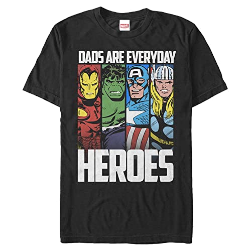T-shirt Marvel manches courtes coupe ample 4XL résolvant les problèmes de taille