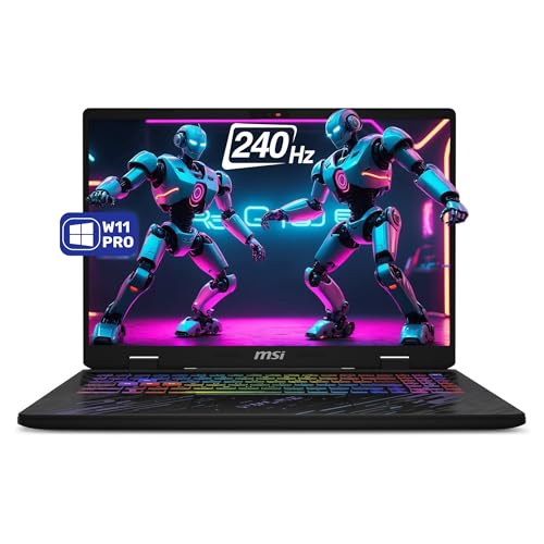 Image of MSI Pulse 16 AI Gaming Laptop, Intel Ultra 9-185H, 64 GB DDR5 RAM, 2 TB PCIe SSD, 16 inch QHD+ (2560x1600), Nvidia G-Force RTX 4070, W11 Pro