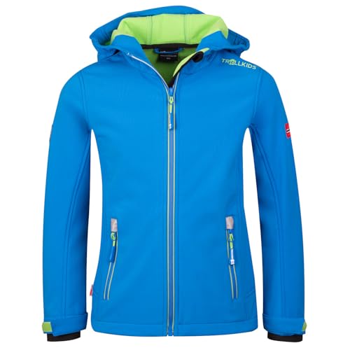 Trollkids Kids Trollfjord Jacket 140, medium Blue
