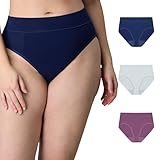 Style flatteur : slip moderne avec jambes hautes et taille haute pour une couverture complète que vous attendez d'un slip