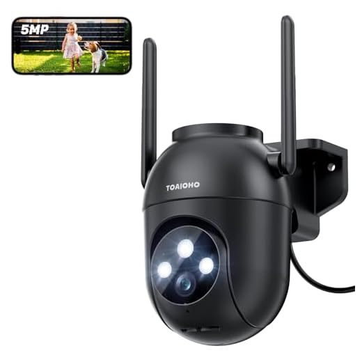 5MP Überwachungskamera Aussen: Kamera Überwachung Aussen 2,4/5Ghz WiFi IP Kamera Outdoor Kabel 360°PTZ Videoüberwachung Aussen Camera Dome Homekit mit 24/7 Videoaufzeichnung Automatischer Verfolgung