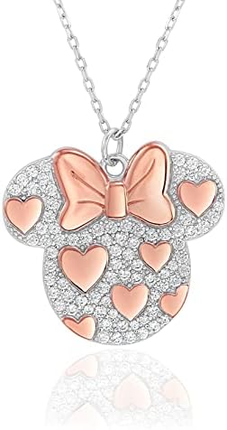 Disney Minnie Mouse Cubic Zirconia Two 