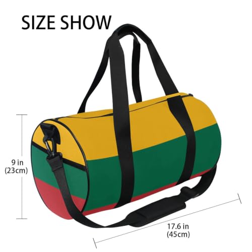 Bolsa de deporte ligera de Lituania con bolsillo interior de gimnasio 4