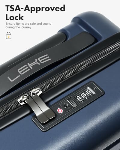 Lekesky 16 Inch Carry On Luggage for Airplanes - Hard Shell Suitcase with TSA Lock, Detachable Spinner Wheels Lightweight ABS Carry On Suitcase for Travel Weekend Trips Men Women,  image 7