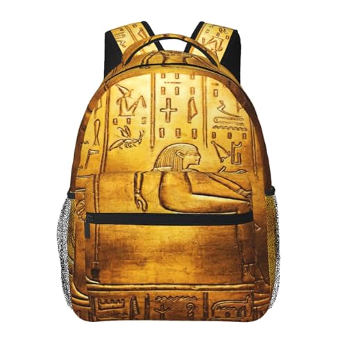 Sac à bandoulière imprimé égyptien et sac à dos étanche adulte multi-poche