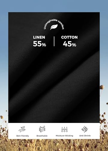 Willit Women's Linen Pants Wide Leg Work Dress Pants Casual Slacks Business Pants with Pockets 27" 29" 31" 33"4