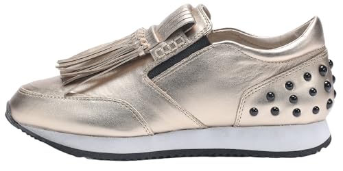 Women's Platform Sneakers Classic Vintage Tassels Round Toe Loafers Casual Slip On Walking Dressy Shoes3