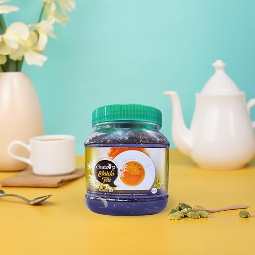 Image of Chaizup Premium CTC Elaichi Tea | Strong & Aromatic Loose Leaf Cardamom Chai | 1kg Pack | Boosts Immunity | Supports Metabolism | Relieves Stress | 100% Natural (250g)