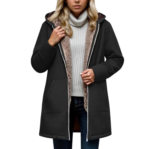 Trench-coat élégant et chaud pour femme, manteau mi-saison ajusté chic