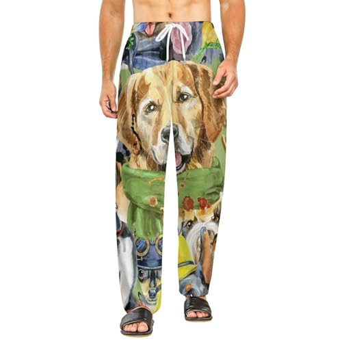 Bas de pyjama femme chiens en taille S fini les pantalons sans poches