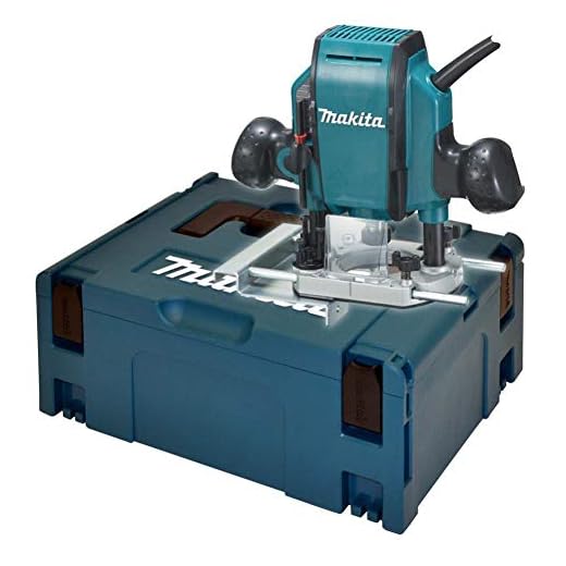 Makita Défonceuse Ø 8 Mm + Coffret Makpac Rp0900Xj