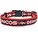 Pets First NFL Denver Broncos Pet Collar, Large, DEN-3036-LG