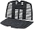 Uniflasy 7645 Cast Iron Cooking Grates for Weber Q200, Q220, Q2000, Q2400 Series Gas Grills, for Weber 396000, 396001 Grill Parts Grill Grates Replacement for Weber 7645 65811 69935, 2 Pack