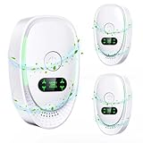 3-Pack Air Purifier Plug In with Negative Ion Technology, Mini Portable Ioniser for Home Bedroom Office, Odor Eliminator for Unfreshed Air, Pets, Toilets, Quiet Air Freshener - Image 1