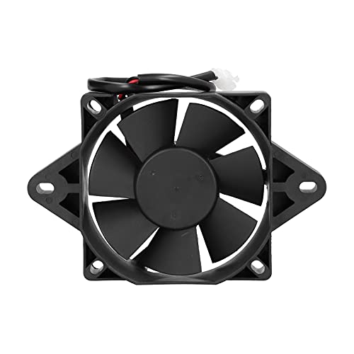 Keenso - Ventilateur de Radiateur électrique, Radiateur de Ventilateur de Refroidissement de Moteur électrique 12V 15W pour Moto ATV Go Kart Radiateurs et Accessoires