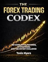 THE FOREX TRADING CODEX: 100 CANDLESTICK PATTERNS, 33 STRATEGIES, AND THE 444 DAY CHALLENGE B0G6FX7SR4 Book Cover
