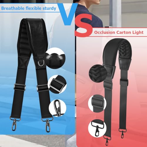 Image of ZINMARK 60 inch Cushion Ultra Comfortable Bag Strap Thicken Shoulder Strap with Double Adjustable Buckles for Crossbody Bag