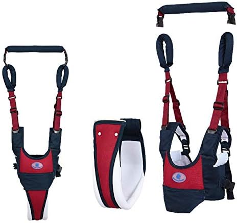 Baby Walker Toddler Walking Assistant, Stand Up and Walking Learning Helper for Baby, 4 in 1 Multi-Function Safety Baby Walking Harness Walker for Baby 7-24 Months (Blue)
