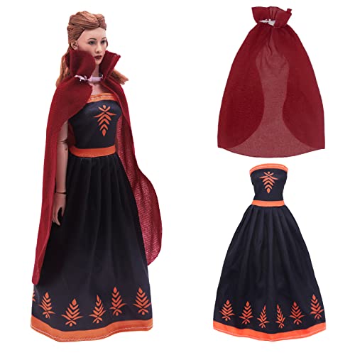 11.5 Inch Doll Clothes - Toys For Girls, Snow Dress For Queen And Princess For 11.5 Inch Doll Clothes - Doll 6 Set Classic Dresses - Doll Party Gown Girls Gift #TOP2