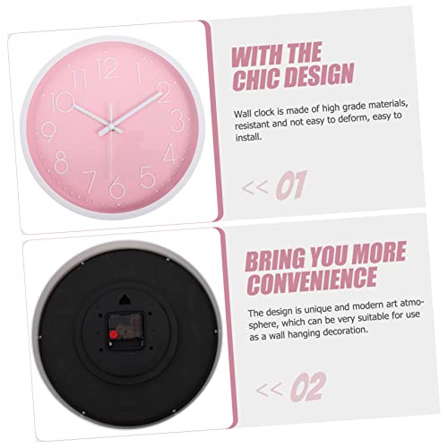 Horloge murale pour chambre d'enfant créant un cocon de douceur