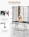 VEVOR Pet Grooming Table, 46 Inch Grooming Station with 2 Height Adjustable Arms, 330LBS Static Load Capacity, Foldable Dog Groom Station with No-Sit Haunch Holder with Loop, for Medium/Small Dogs