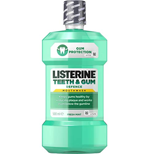 Listerine Teeth And Gum Defence Mouthwash, 500ml