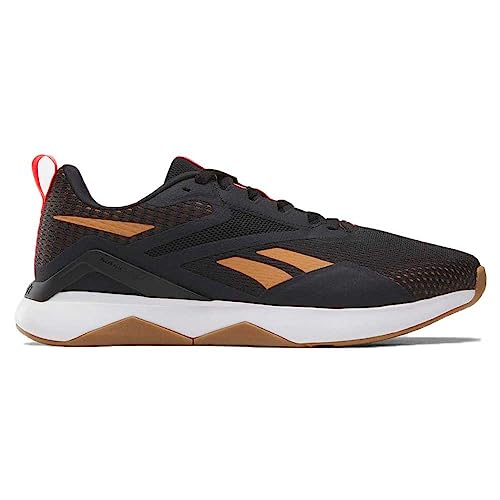 Reebok Nanoflex Tr 2, Zapatillas Hombre, Core Black Court Brown F23 R Reebok Lee 3, 42 EU