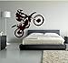 Produktbild Außenhandel des Gebirgsmotorradrennfahrers meistverkaufte Vinylhauptdekoration-Wandaufkleber 42 * 49cm