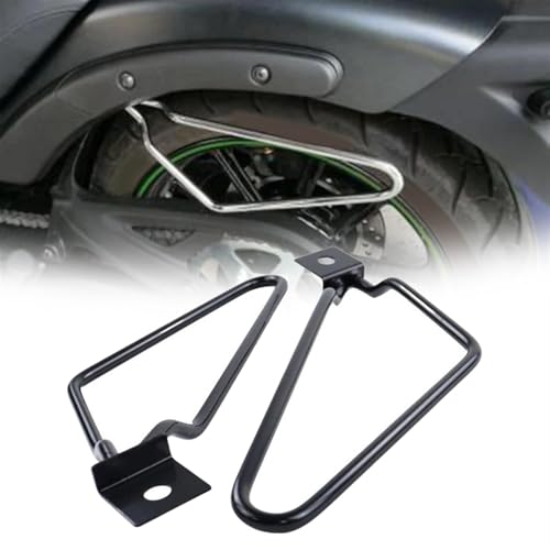 Support de sacoche moto pour Harley Sportster XL883N Dyna Fat Bob FXDF