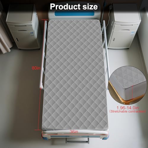 1 Pack Waterproof Hospital Mattress Cover Protector Bed Sheet 36