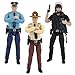 Set of All Three 6.5 Inch Ultimate Law Enforcement Figures [Police, State Trooper, Swat Officer]