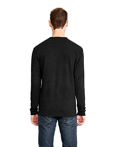 Next Level Sueded Long-Sleeve Crew (6411)3
