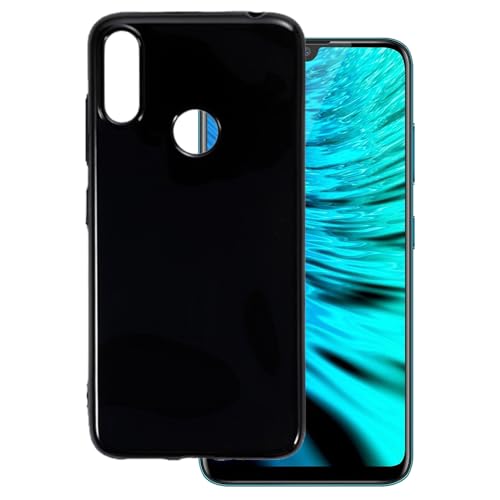 OAGELIM Hülle kompatibel mit TP-Link Neffos X20 Hülle Stoßfeste TPU Weiche Flexible Schützende Handyhülle mit Kratzfestigkeit & Militärischer Fallschutz (Schwarz)