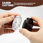 Pro Mael Reusable Coffee Pods Refill Kit Compatible with Vertuo, Coffee Capsule Refillable Tools with 52 Pcs Aluminum Foil Lids, Compatible with Nespresso Espresso Machine - Image 4