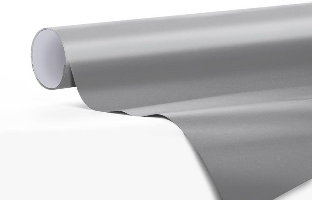 VViViD 3M Automotive Vinyl Wrap Roll (Matte Silver, 1/2ft x 5ft)