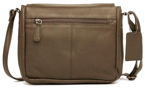 Image of WildHorn Oliva Crossbody Bags for Women-Premium Leather Vintage Fashion Purse with Adjustable Strap