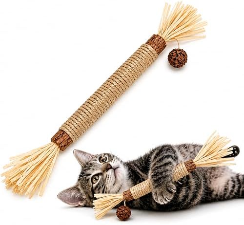 ALENKO Brinquedo Natural para Gatos com Silvervine Matatabi Kit c...