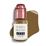 Perma Blend Luxe Pigment pour Sourcils pour Fournitures de Maquillage Permanent Professionnel Encre pour Tatouage des Sourcils, Amande Grillée, 15 ml