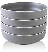 KOOV Ceramic Bowl, 46 OZ Pasta Bowls Set of 4, Large Salad Bowl Set, Large Bowl For Eating, Dinne...