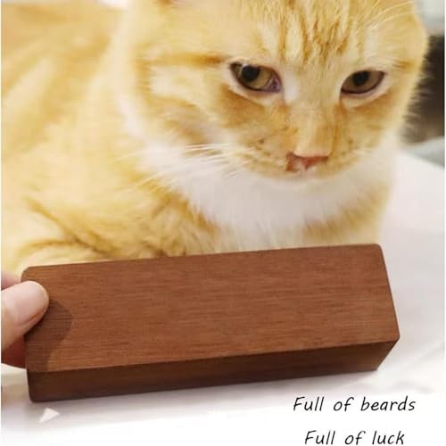 Caja de madera para recuerdos de mascotas que protege bigotes y pelo del polvo 6