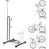 FCOUMY Support De Sol Autoportant Pour Vélo - Stationnement Vertical Ou Horizontal Jusqu'à 73 Cm