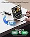 iWALK Laptop Power Bank, 20000mAh 65W Portable Charger with Built-in 2.3ft Retractable USB-C Cable & LED Display - Triple Outputs for MacBook Pro/Air, iPhone 16/15 Series, iPad Pro, Samsung S25/S24