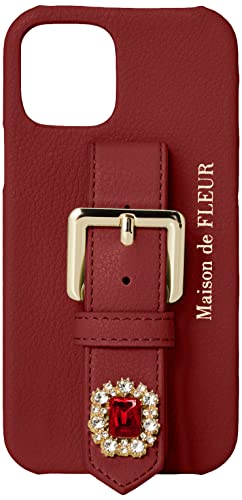 [メゾン ド フルール] EC限定ビジューベルトアイフォン12/12Proケース レディース 8S14FQJ0300 レッド