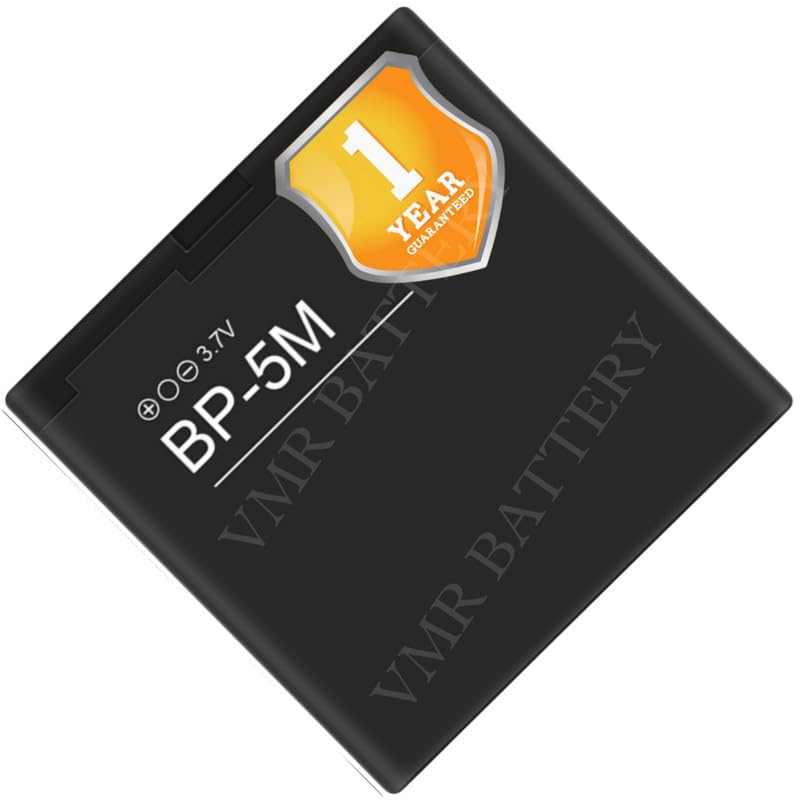 Image of Original BP-5M Battery Compatible for Nokia 5610 XM | Nokia 5700 | Nokia 5700 XM | Nokia 6110 Navigator | Nokia 6220 Classic | Nokia 6500 Slide | Nokia 8600 Luna | Nokia 7390 (900mAh) 1 Year Warranty