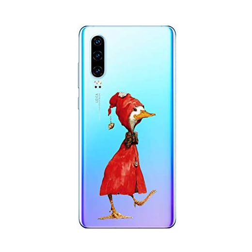 Oihxse Funda para Huawei Nova 4 Transparente, Estuche con Huawei Nova 4 Ultra-Delgado Silicona TPU Suave Protectora Carcasa Océano Animal Serie Bumper (C6)