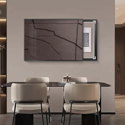 Boîtier d'interrupteur blindé créatif et cache-compteur mural 70x60