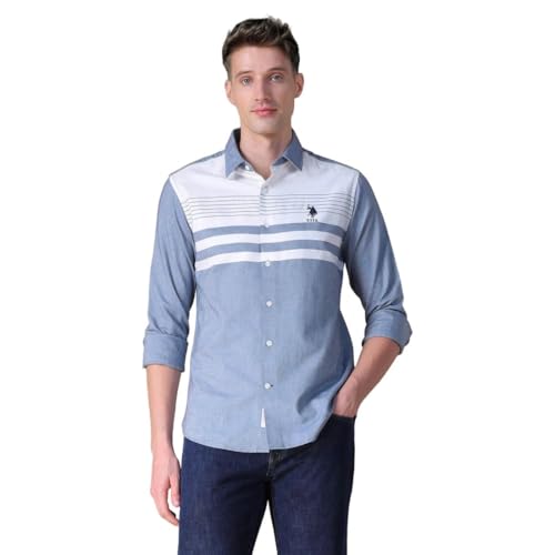 Image of Oxford Horizontal Striped Shirt