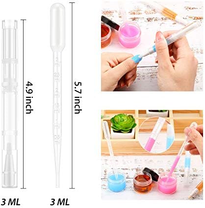 30 Pieces 3 ml Transparent Twist Pens Nail Oil Pen Brush Applicator Empty Cuticle Oil Pen Lip Gloss Container Refillable Eyelash Growth Liquid Tube with 30 Pieces Transfer Pipettes