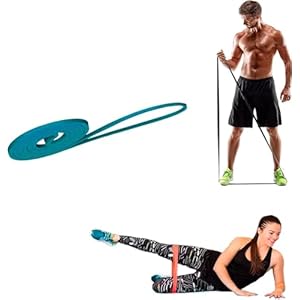 Bande de résistance élastique pour fitness Crossfit entraînement pour hommes et femmes bleu 5 kg 11 lbs